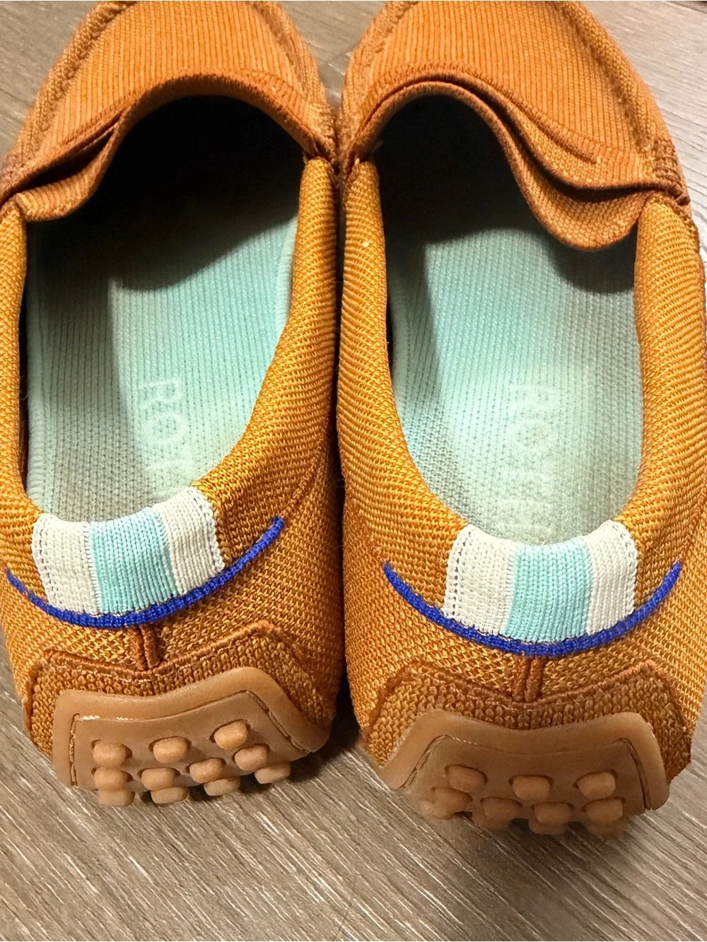 Rothy’s The Driver Loafers – Rust/Cognac – Women’s Size 10